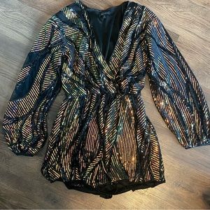 Sequin Romper